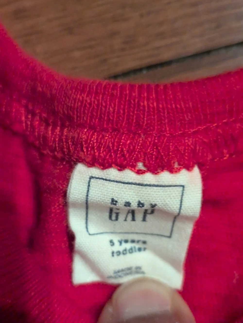 Baby Gap T Shirt Sz 5